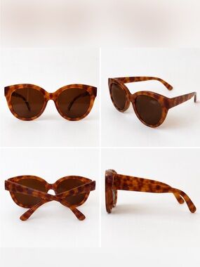Anthropologie I-SEA Tortoise Sunglasses